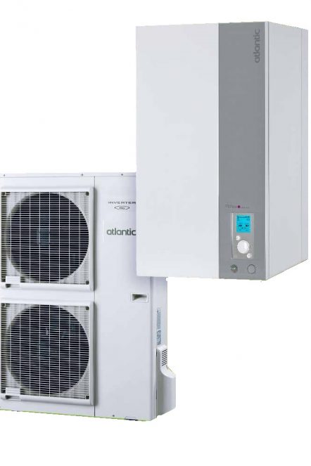 Pompa ciepła typu split ATLANTIC Excelia AI TRI 11 kW zestaw #526352